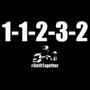 1-1-2-3-2 - T-SHIRT - $RAP3UT$ Design