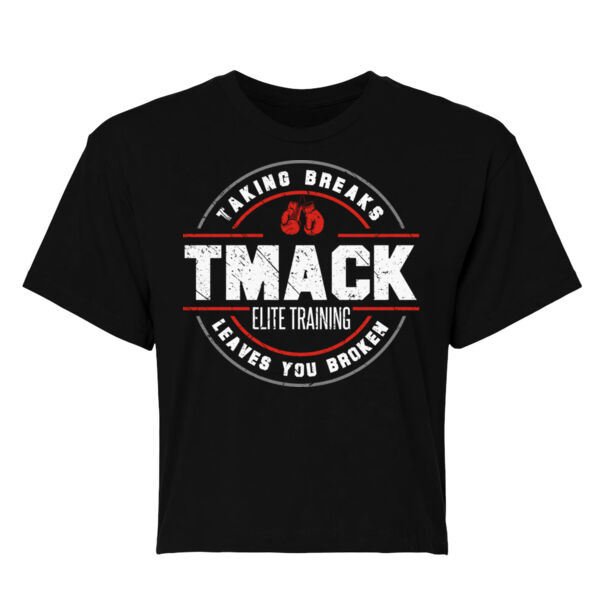 BADGE - WOMEN'S CROP T-SHIRT - $F6APNM$ Thumbnail