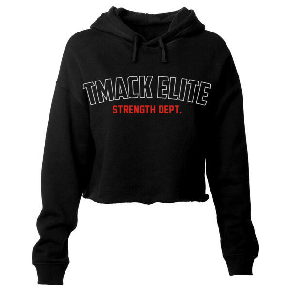 STRENGTH DEPT - WOMEN'S CROP HOODIE - $T9KPRZ$ Thumbnail