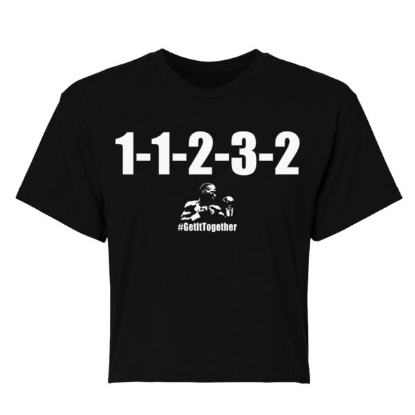 1-1-2-3-2 - WOMEN'S CROP T-SHIRT - $WVZM6P$ Thumbnail